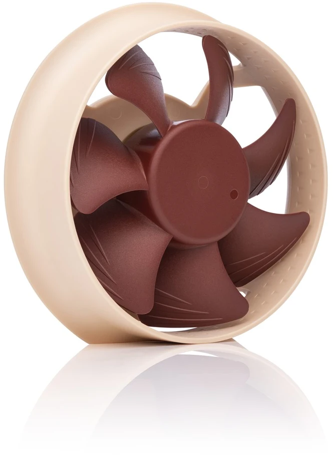 „Noctua NL-ACF1“ „AiO“ papildomas ventiliatorius, Ø 80 mm, rudas/baltas