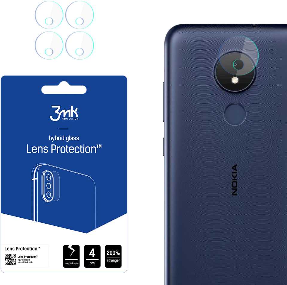 3Mk Protection Nokia C21 – 3mk objektyvo apsauga