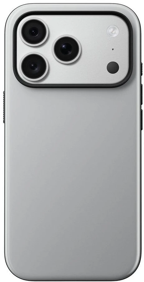 NOMAD dėklas IPHONE 18 Pro/17 Pro, suderinamas su MagSafe (Sport Case), mėnulio pilka