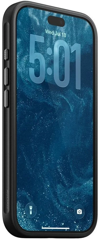 NOMAD dėklas IPHONE 18 Pro/17 Pro, suderinamas su MagSafe (Sport Case), mėnulio pilka