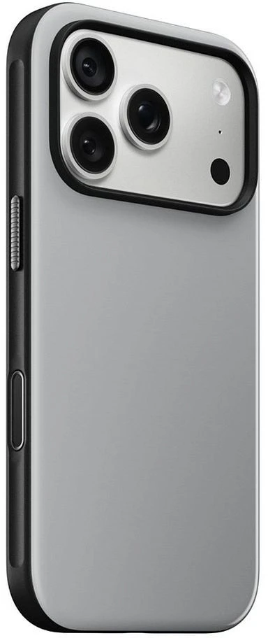 NOMAD dėklas IPHONE 18 Pro/17 Pro, suderinamas su MagSafe (Sport Case), mėnulio pilka