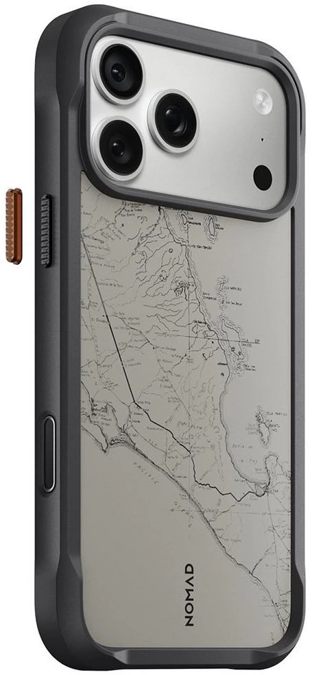 Dėklas NOMAD case for IPHONE 18 Pro Max/17 Pro Max compatible with MagSafe (Rugged Case) balandra