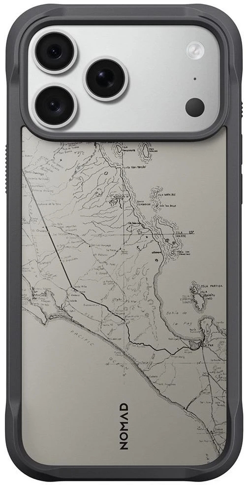 Dėklas NOMAD case for IPHONE 18 Pro Max/17 Pro Max compatible with MagSafe (Rugged Case) balandra