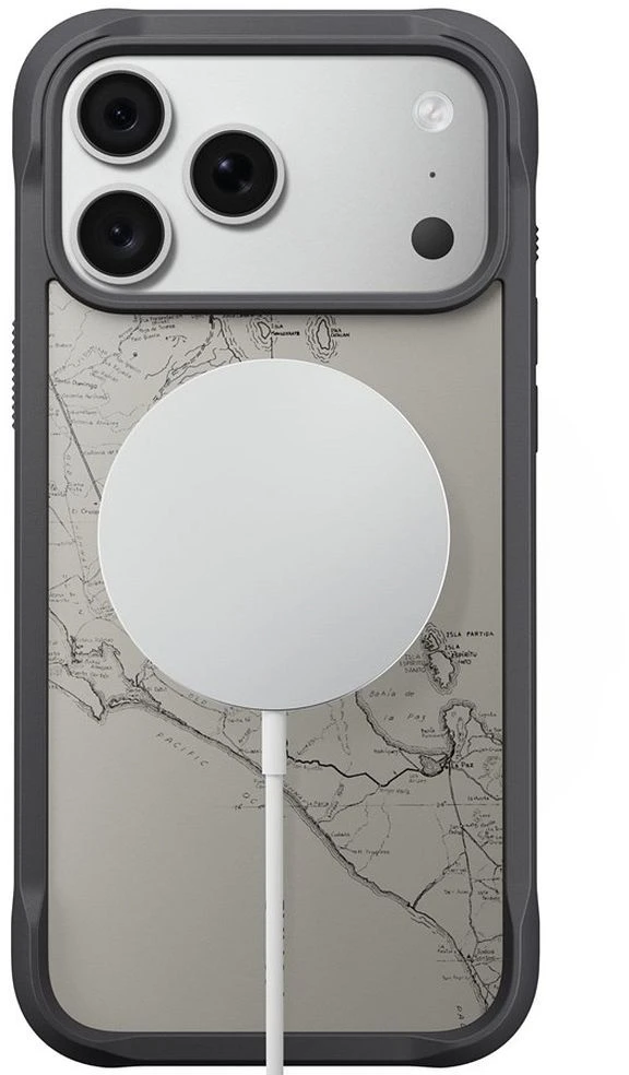 Dėklas NOMAD case for IPHONE 18 Pro Max/17 Pro Max compatible with MagSafe (Rugged Case) balandra
