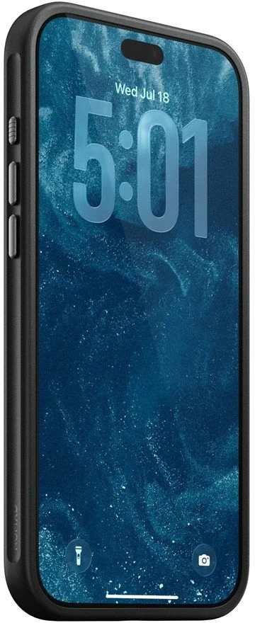 Dėklas NOMAD case for IPHONE 18 Pro Max/17 Pro Max compatible with MagSafe (Sport Case) lunar pilka