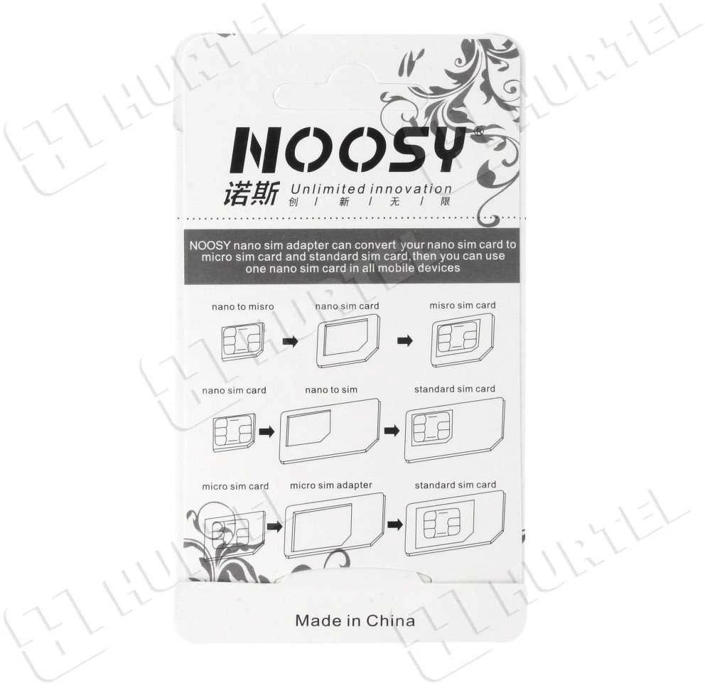 iLike „Hurtel Noosa“ SIM kortelės adapterių rinkinys + raktas – Baltos