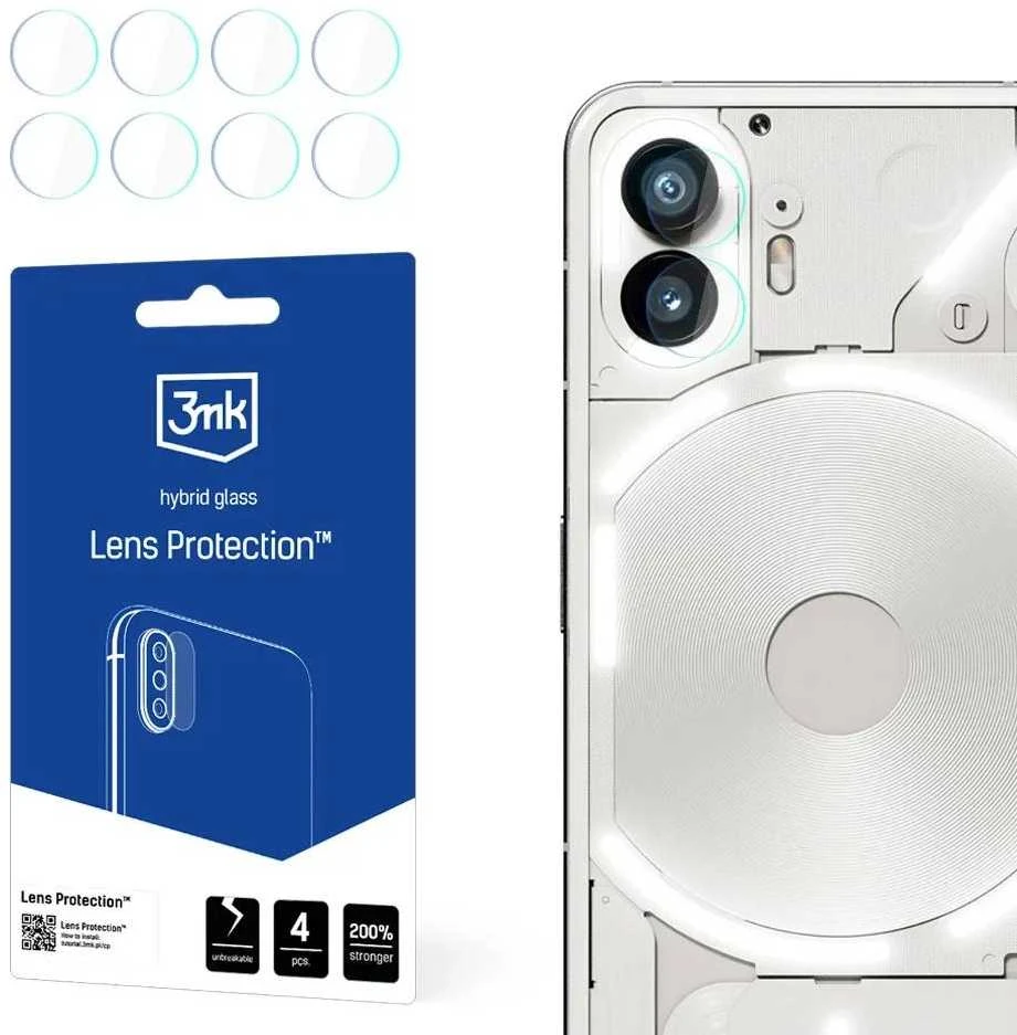 Nieko Telefonas 2 – 3mk Lens Protection™
