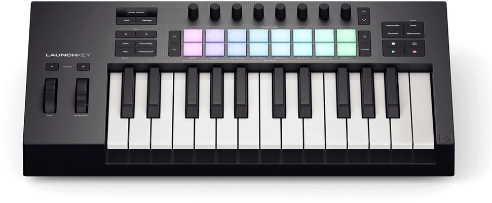 Novation Launchkey 25 mk4 - MIDI klaviatūra, 25 klavišai
