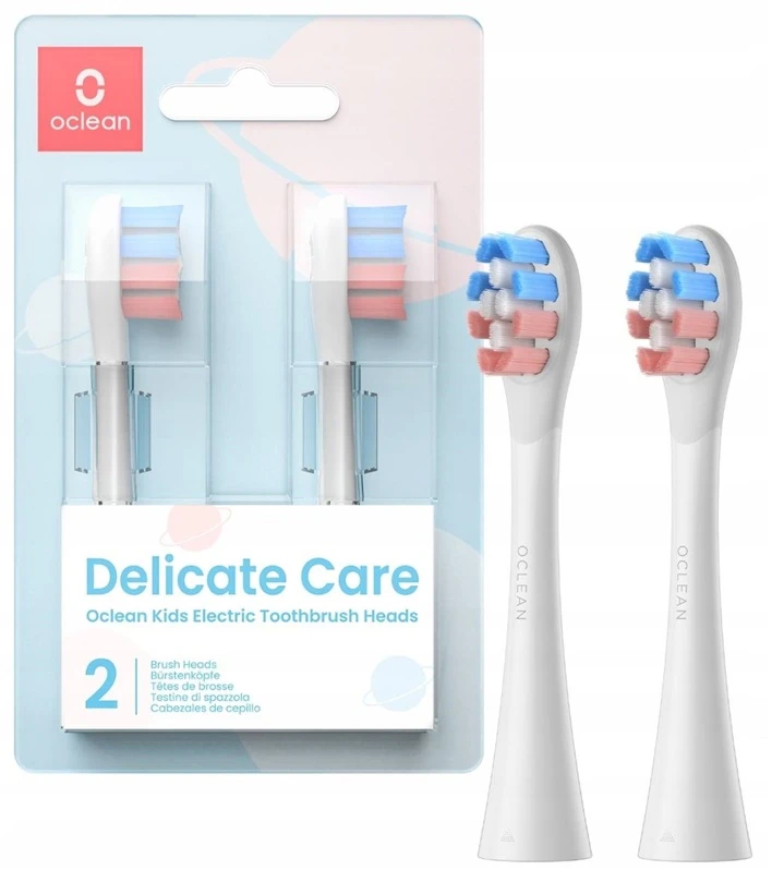 Oclean Kids Šepetėlio galvutė 2 pcs P3K1 Baltas