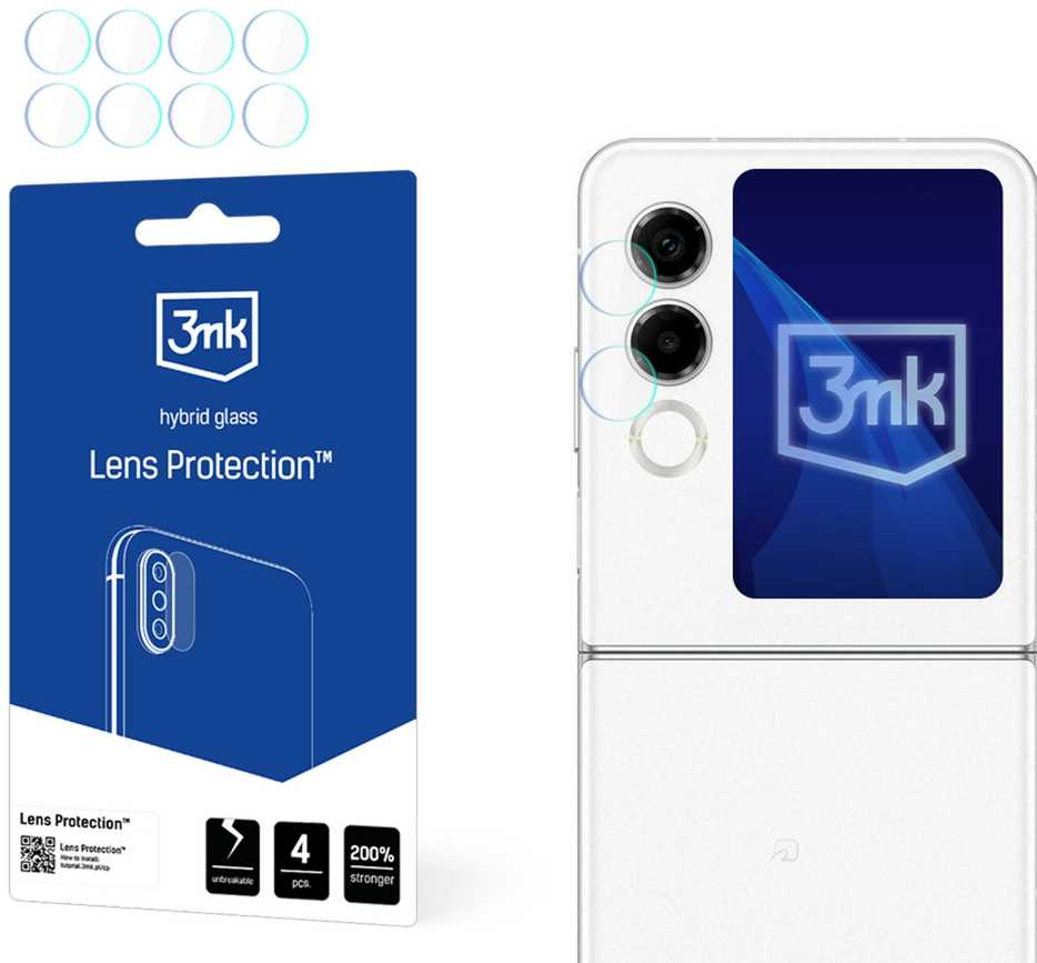 3Mk Protection Nubia Flip 2 (priekyje) – 3mk objektyvo apsauga