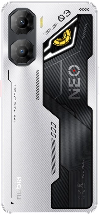 Nubia Neo 3 5G 17.3 cm (6.8") Dual SIM USB Type-C 8 GB 256 GB 5200 mAh Cyber Sidabrinis