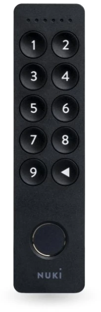 Nuki klaviatūra 2.0 Bluetooth klaviatūra su piršto antspaudu Nuki spynoms