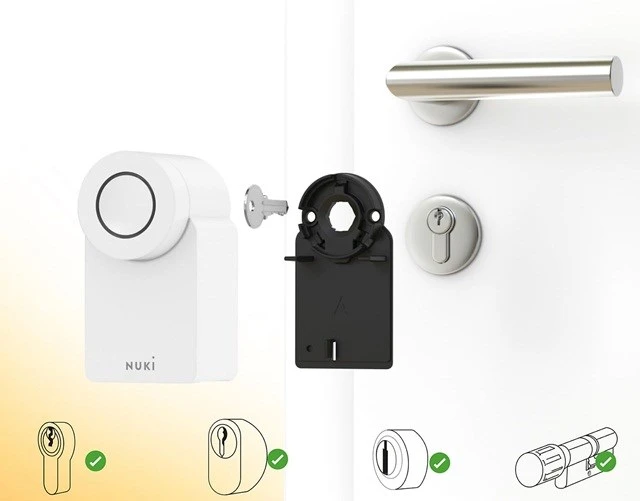 NUKI Smart Lock GO išmanioji durų spyna