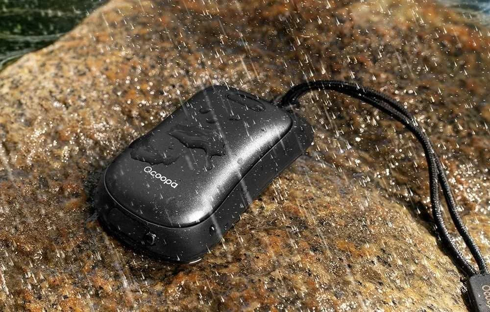 Ocoopa UT4 Urban 2x3000 mAh rankų šildytuvas, USB-C, juodas