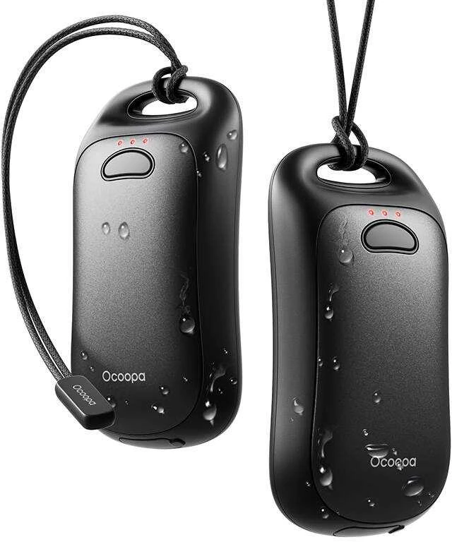 Ocoopa UT4 Urban 2x3000 mAh rankų šildytuvas, USB-C, juodas