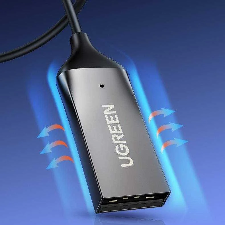 Automobilinis Bluetooth imtuvas UGREEN 70601B - pilkas