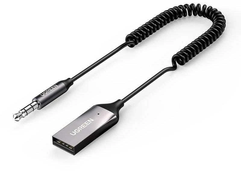 Automobilinis Bluetooth imtuvas UGREEN 70601B - pilkas