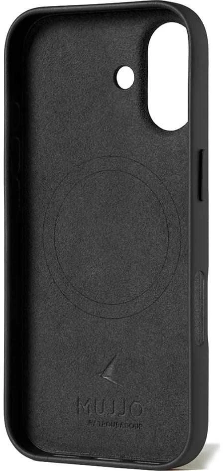 Mujjo Full Odinis dėklas MagSafe Case for iPhone 17 Juodas