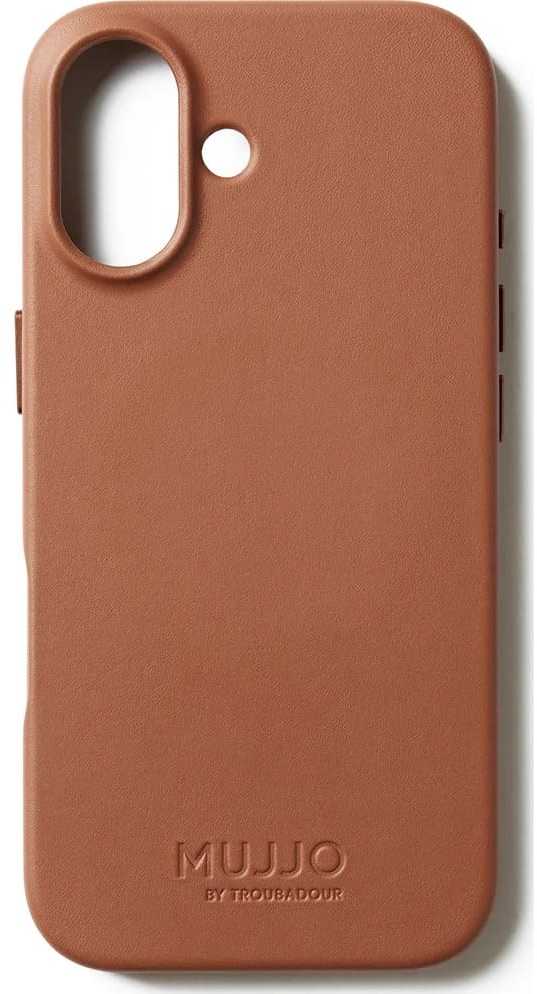 Mujjo Full Odinis dėklas MagSafe Case for iPhone 17 Brown