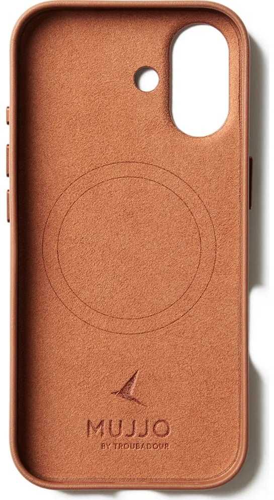 Mujjo Full Odinis dėklas MagSafe Case for iPhone 17 Brown