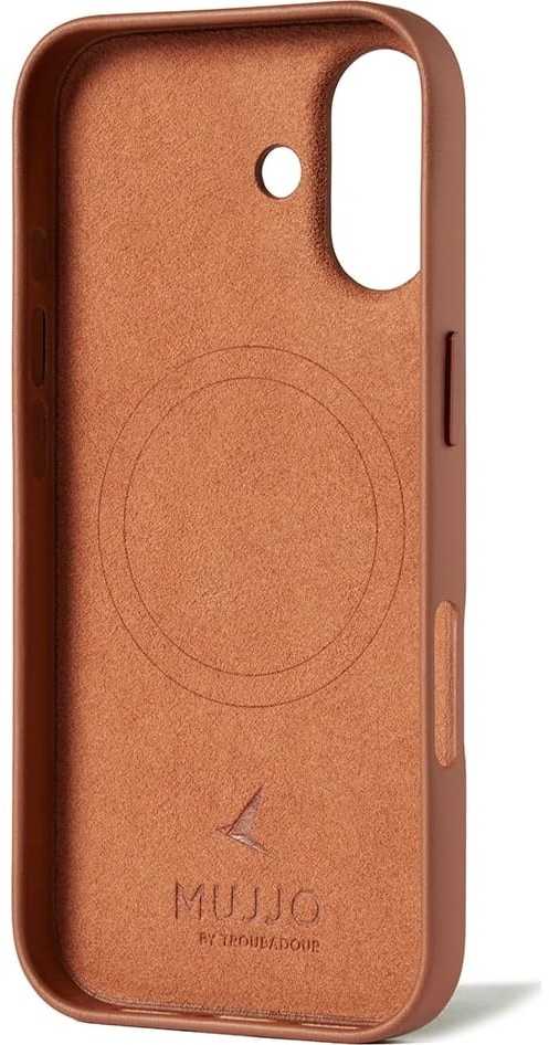 Mujjo Full Odinis dėklas MagSafe Case for iPhone 17 Brown
