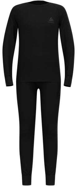 Odlo Set long MERINO 200 KIDS children's underwear set, size 140 cm, juodas