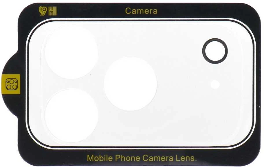OEM 5D grūdinto stiklo kameros objektyvas, skirtas „iPhone 17 PRO“ telefonui, skaidrus