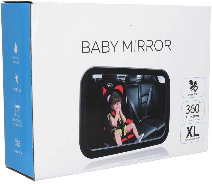 Oem Baby rear view mirror BY-360 juodos spalvos