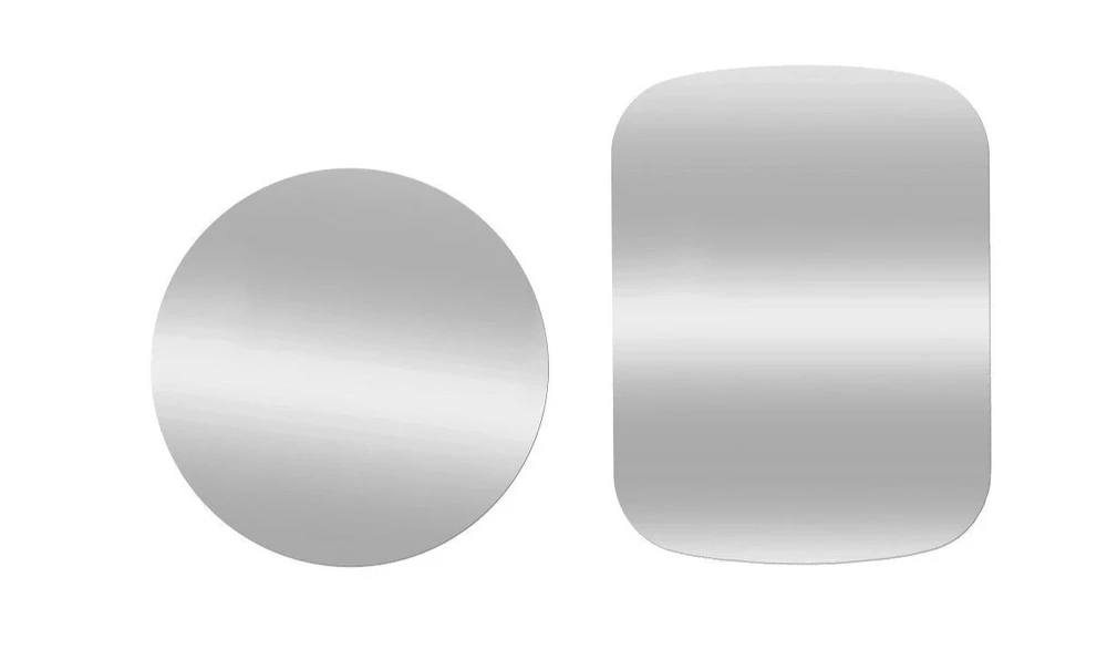 Oem Badge for magnet automobilinis laikiklis sidabro spalvos