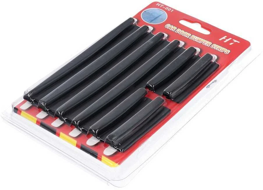 Oem Car door edge protector 8 pcs juodos spalvos