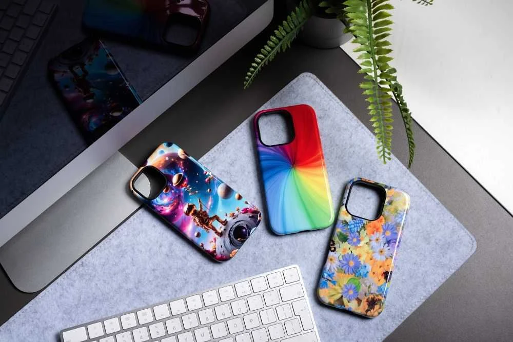 Lamel Brands Dvigubo sluoksnio „Oem“ sublimacijos dėklas, suderinamas su „MagSafe“, skirtas „iPhone 17 Air“.