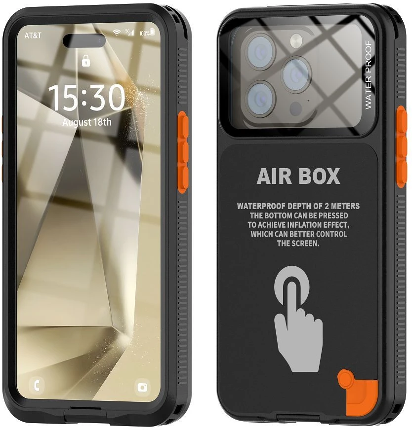 Oem Dėklas, skirtas „Airbox 6.1 Shellbox“ vandeniui atspariam juodam korpusui