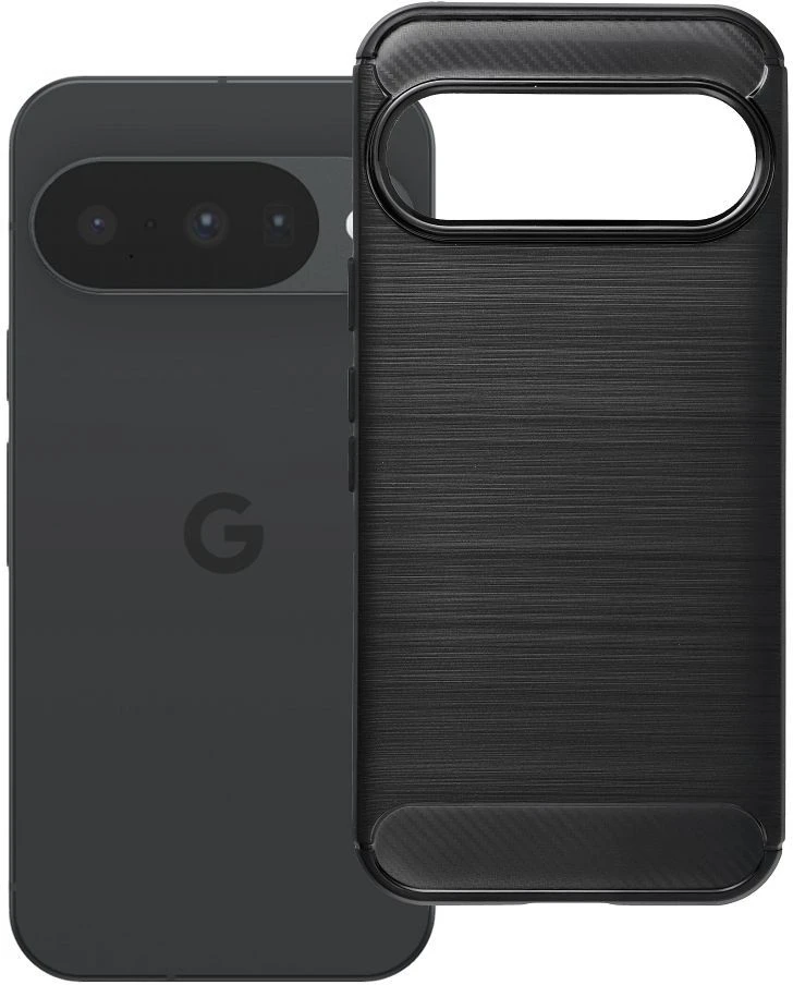 Dėklas 3Mk Oem Case for Google Pixel 10 / 10 PRO Carbon 2.0 juodas