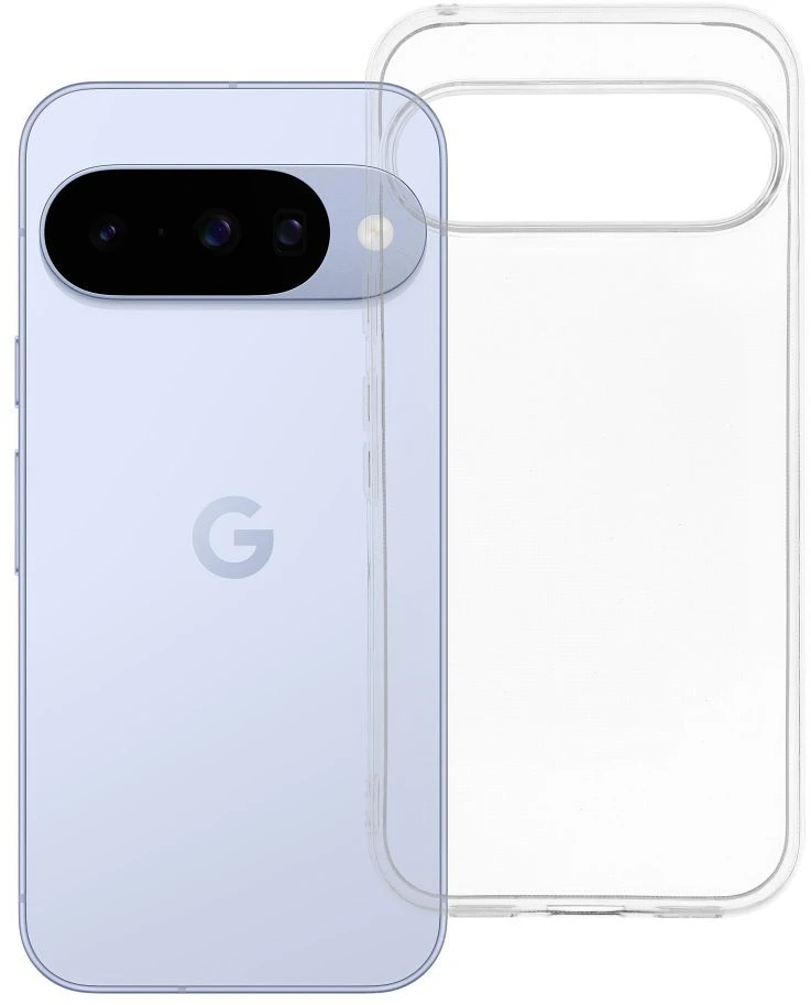Oem Skaidrus dėklas 2 mm skirtas Google Pixel 10 / 10 PRO (su kameros apsauga) skaidrus skaidrus
