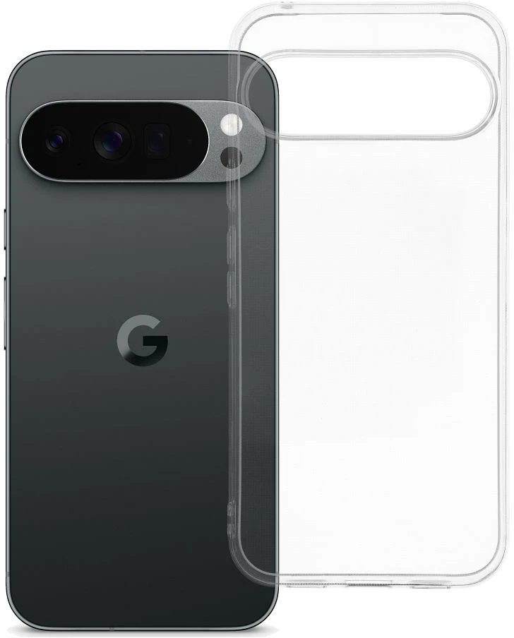 Oem Skaidrus dėklas 2 mm skirtas Google Pixel 10 XL (su kameros apsauga) skaidrus skaidrus