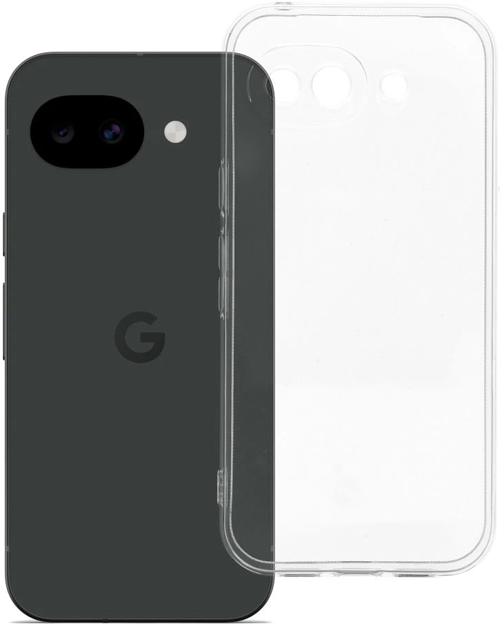 OEM dėklas, skirtas „Google Pixel 10a“ skaidriam 2 mm dėklui (apsaugai nuo kameros), permatomas