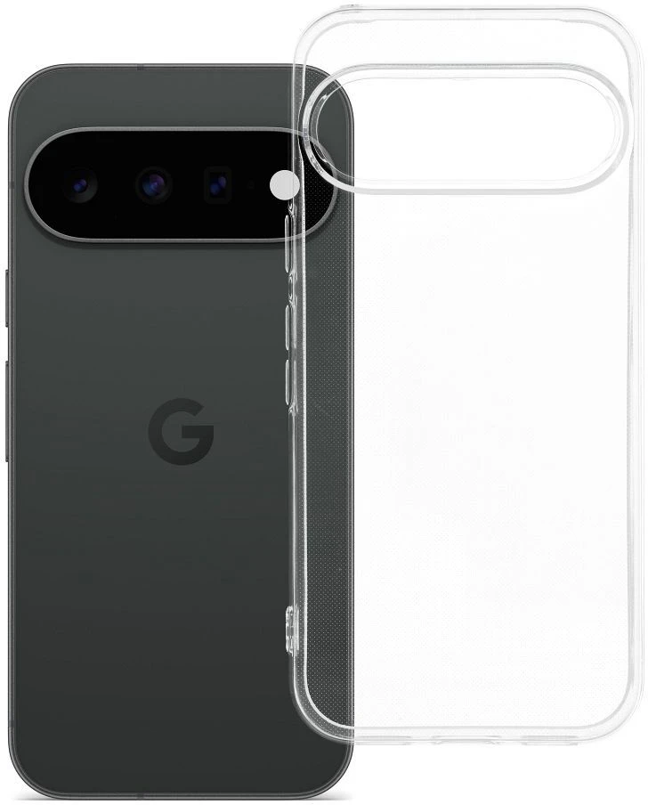 Oem dėklas, skirtas Google Pixel 11, skaidrus dėklas 2 mm (kameros apsauga)