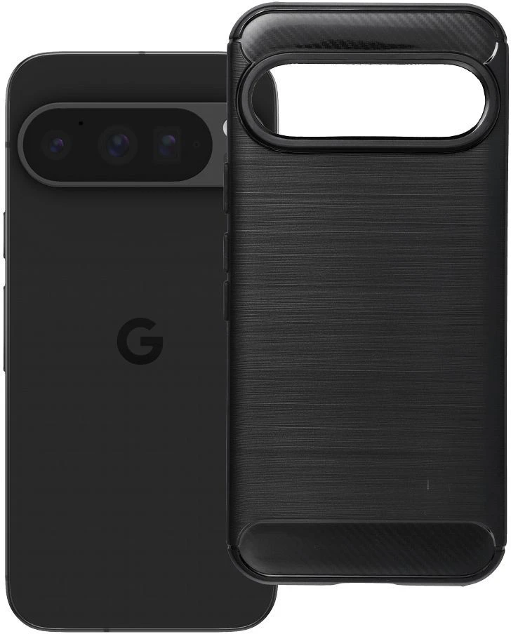 Dėklas Oem Case for Google Pixel 9 PRO Carbon 2.0 juodas