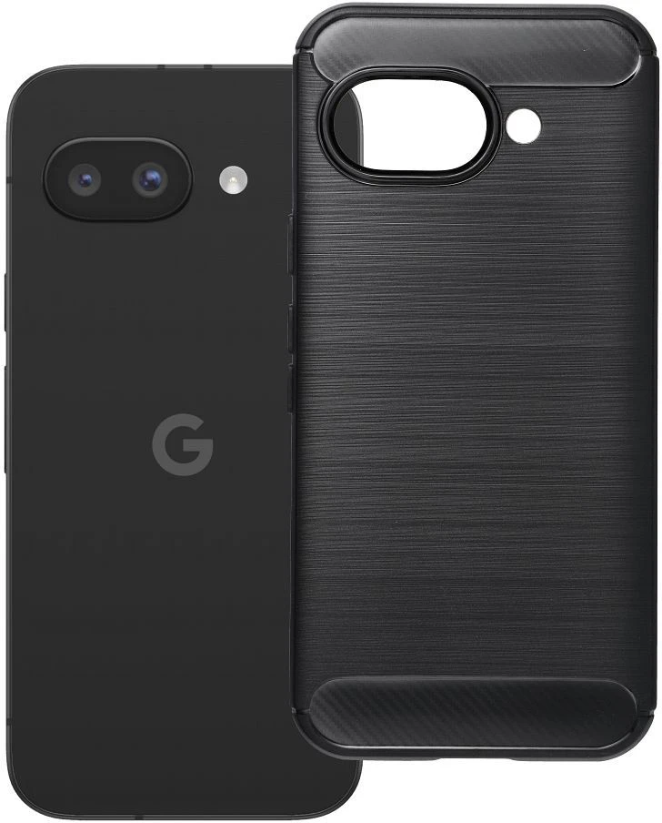 Dėklas Oem Case for Google Pixel 9A Carbon 2.0 juodas