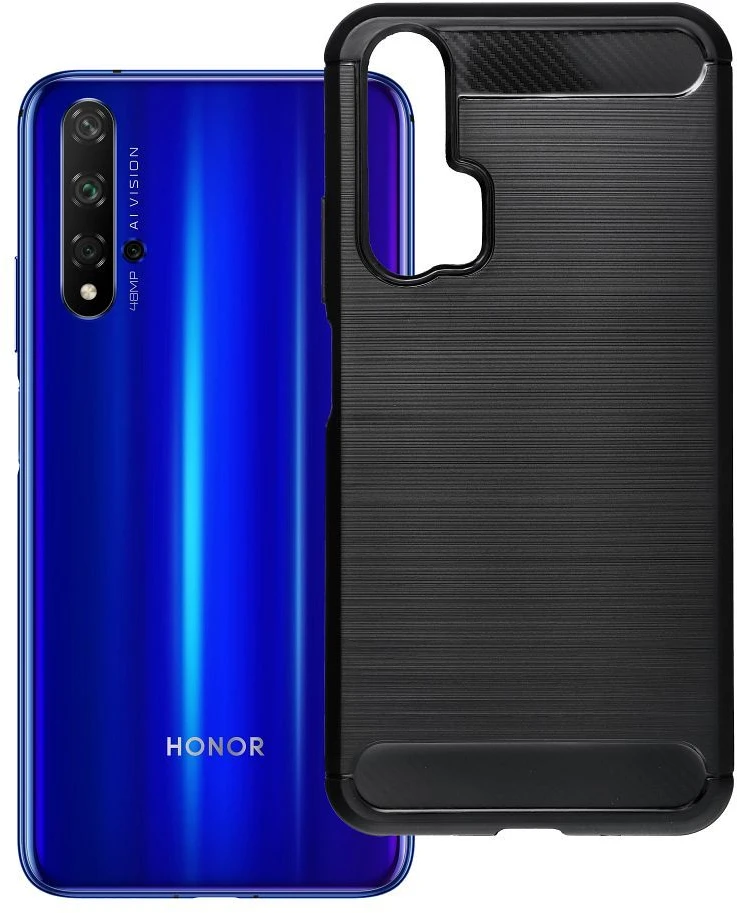 Dėklas Oem Case for HONOR 20 / Nova 5T Carbon 2.0 juodas