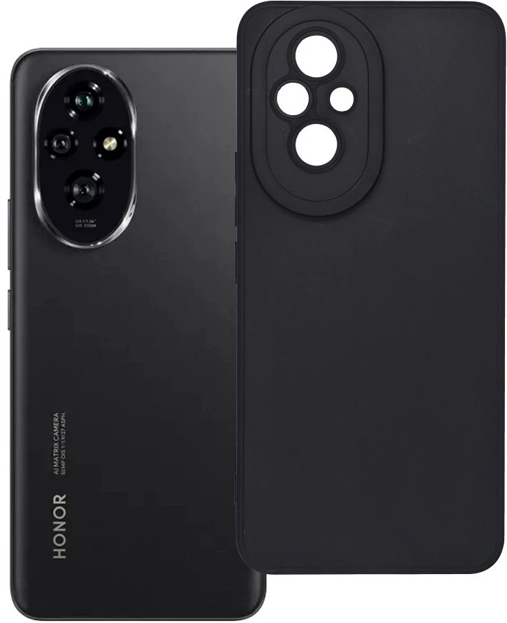 Dėklas Oem Case for Honor 200 Matt 2.0 juodas