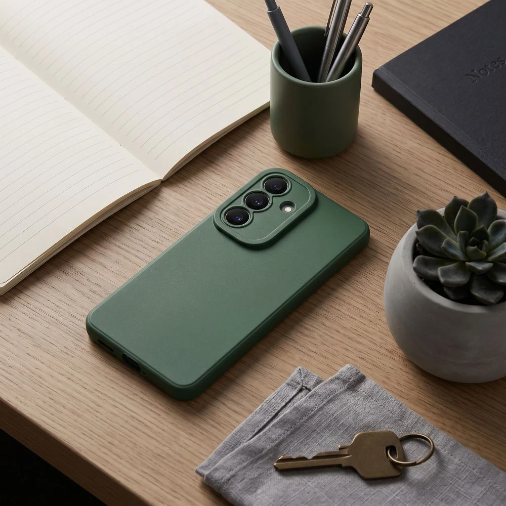 Dėklas Oem Case for Honor 400 LITE Matt 2.0 dark žalias
