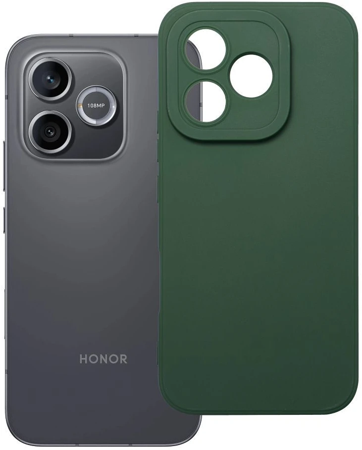 OEM dėklas, skirtas Honor 600 LITE matinis 2.0, tamsiai žalias
