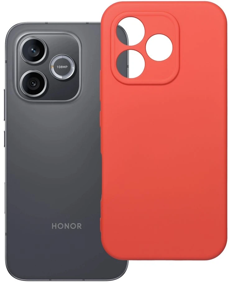 OEM dėklas, skirtas Honor 600 LITE, silikoninis, persikų spalvos