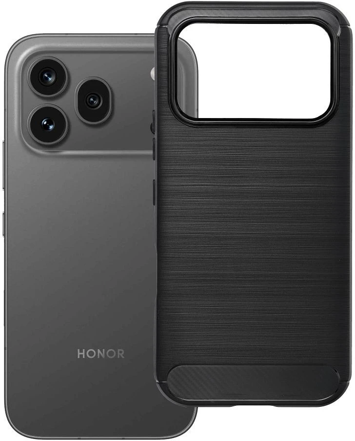 Dėklas Oem Case for Honor 600 PRO Carbon 2.0 juodas