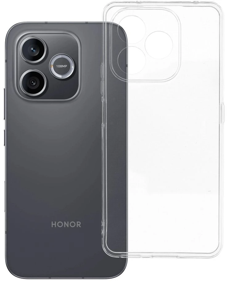 OEM dėklas, skirtas „Honor X8D Clear“ (2 mm), skaidrus (apsauginis fotoaparatas).