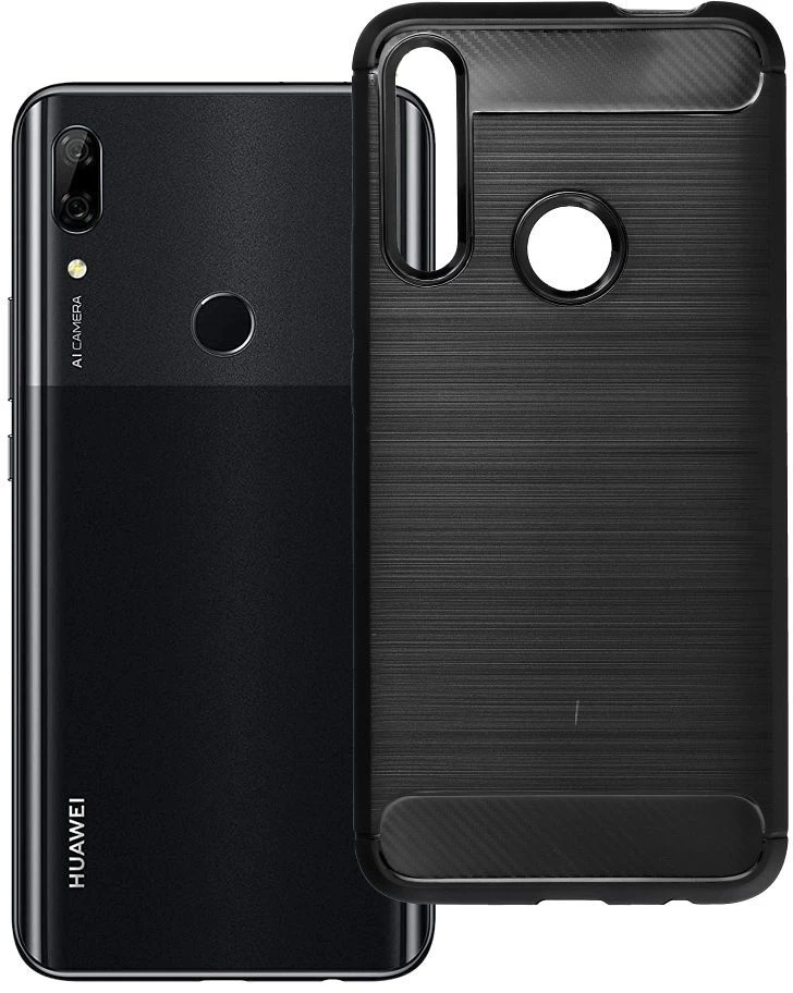 Oem Huawei P Smart Z Carbon 2.0 dėklas, juodas