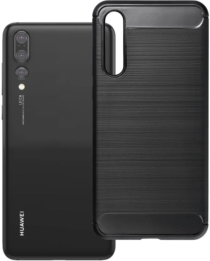 Dėklas Oem Case for Huawei P20 PRO Carbon 2.0 juodas