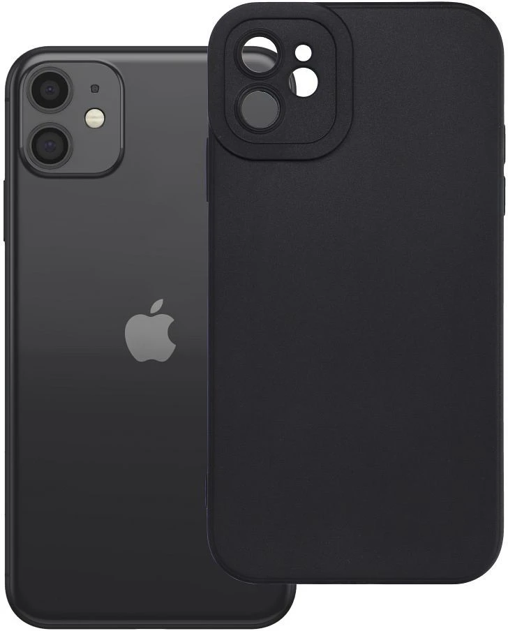 OEM dėklas, skirtas iPhone 11 matinis 2.0 juodas