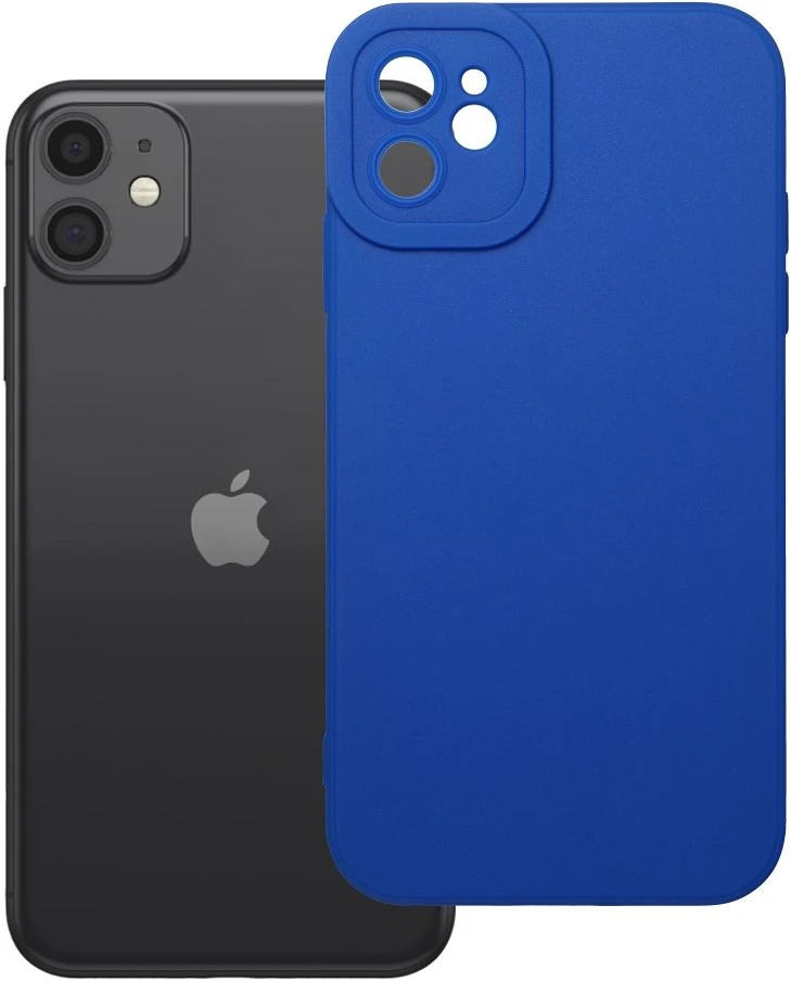 OEM dėklas, skirtas iPhone 11 matinis 2.0 mėlynas